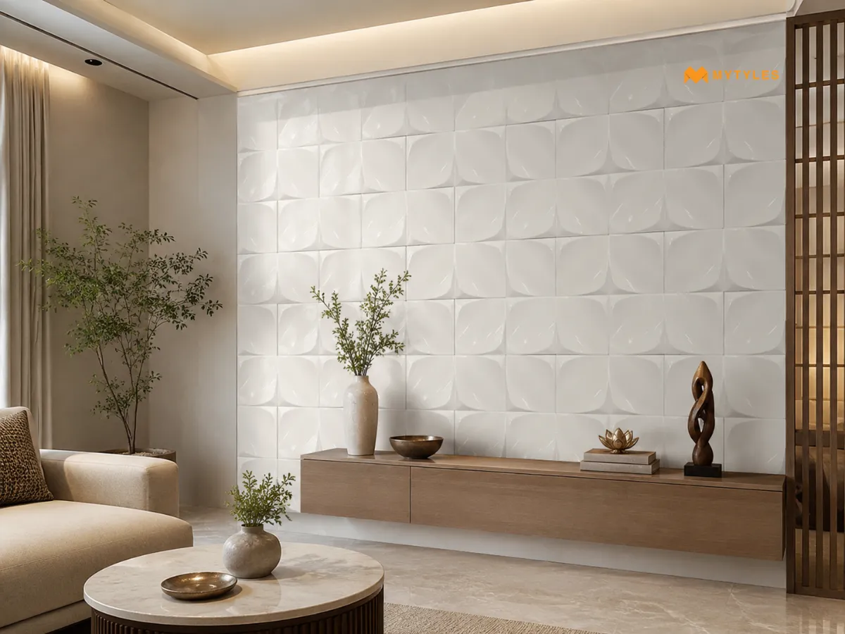 3D Wall Tiles for Texture and Depth